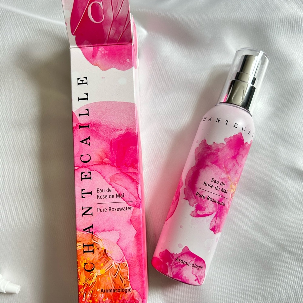 Chantecaille pure rose water mist.